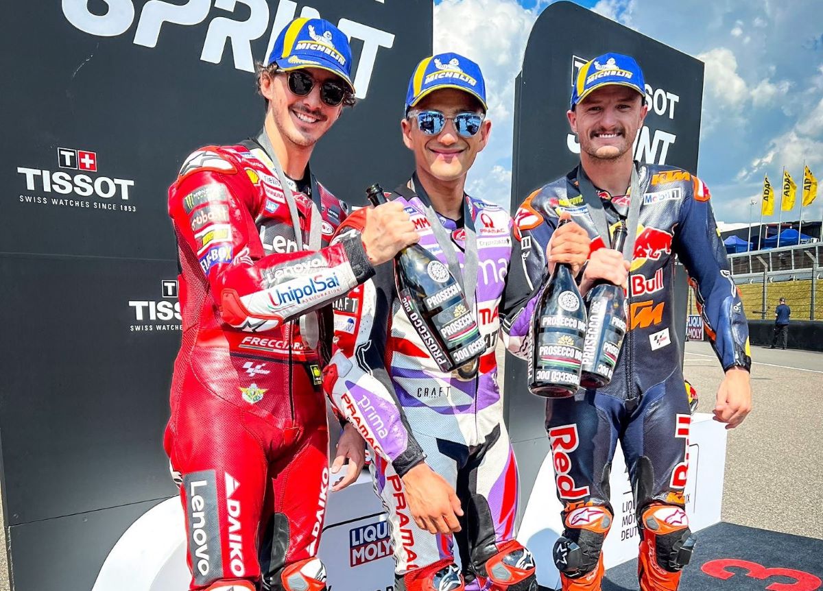 Francesco Bagnaia, Jorge Martin dan Jack Miller siap kembali bersaing di MotoGP Jepang 2023.