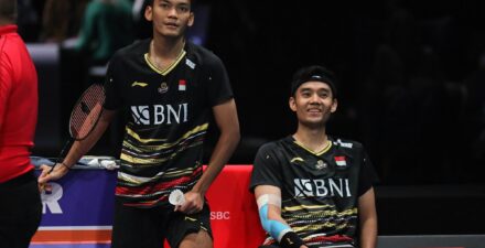 Bagas Maulana/Shohibul Fikri melangkah ke final Denmark Open 2023.