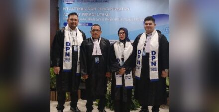 Peradi Utama Lantik 34 Advokat dalam Upacara Megah di Bogor