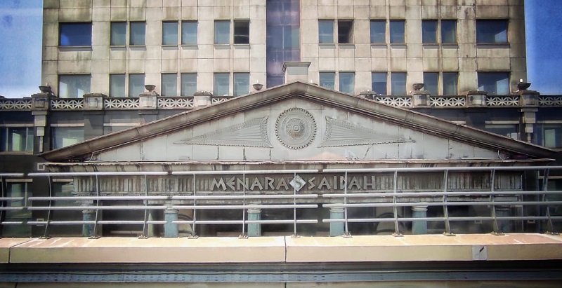 Menara Saidah yang 16 Tahun Terbengkalai.