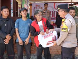 33 Tahun Mengabdi untuk Negeri, Polres Pulpis Laksanakan Bakti Sosial Gelar 90 AKABRI Tahun 1990