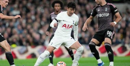 Tottenham Hotspur berada di puncak klasemen sementara Liga Inggris 2023-2024.