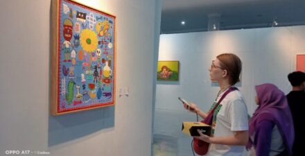Pameran Lukisan di Galeri Taman Budaya Sumbar Menyemarakkan Pekan Kebudayaan Daerah (PKD) 2023