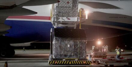 Logistik MotoGP 2023 Tiba di Bandara Internasional Lombok, NTB, dalam Kloter Ketiga