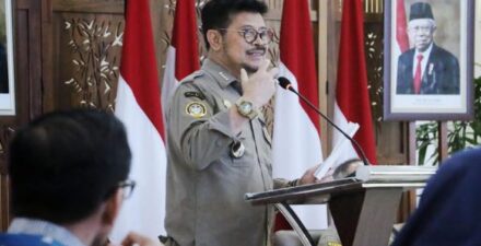 Syahrul Yasin Limpo mengundurkan diri dari jabatan Mentan.