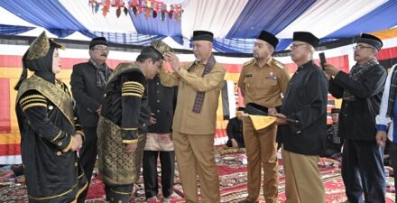 Gubernur Sumbar Mendorong Tanggungjawab Moral Niniak Mamak dalam Batagak Gala