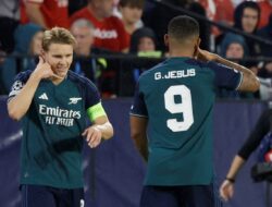 Arsenal Menang 2-1 Lawan Sevilla dalam Pertandingan Liga Champions