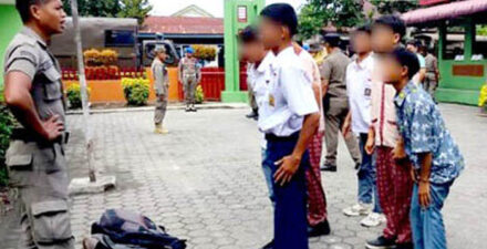 Main Game Saat Jam Belajar, Enam Pelajar Ditangkap Satpol PP Padang