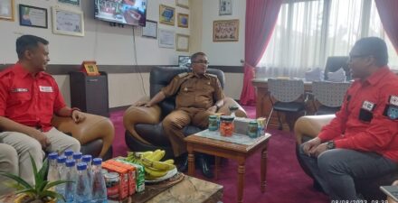 Pj Wako Rida Ananda Terima Kunjangan PMI Kota Payakumbuh