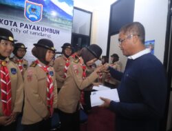 Lepas Kontingen Raimuna Nasional 2023, Rida Ananda : Jaga Nama Baik Payakumbuh