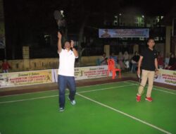Pj Wako Rida Ananda Buka Open Tournament Badminton Sapaku Cup