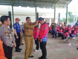 Pj Wako Rida Ananda, Kukuhkan Relawan Damkar Payakumbuh