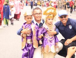 Walaupun Hujan, Pawai Alegoris Kota Payakumbuh Tetap Meriah