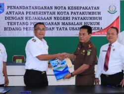 Pemko Dan Kejari Payakumbuh Tandatangan MoU Masalah Perdata – Tata Usaha Negara