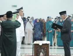 Lantik Pj Wako Padang Panjang dan Pj Wako Pariaman, Gubernur Ingatkan Soal Koordinasi dan Netralitas ASN