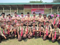 Gubernur Mahyeldi Selaku Ketua Mabida Sumbar Pimpin Upacara Hari Pramuka ke-62 di Sijunjung