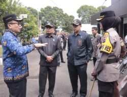 Pj Wako Jasman Hadiri Apel Gelar Pasukan Operasi Mantab Brata 2023 – 2024