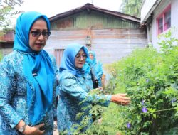 Ny. Lasta Jasman Kunjungi Kelompok Dasa Wisma Kelurahan