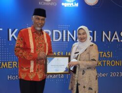 Sumbar Raih Dua Penghargaan Dari Kementerian Kominfo RI