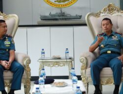 Pangkoarmada III Terima  Kunjungan Kehormatan Komandan Puskopaska