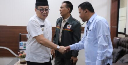 Pj Wako Jasman Terima Audensi Gonjong Limo Pekanbaru