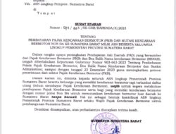 Gubernur Mahyeldi Instruksikan ASN Pemprov Sumbar beserta Keluarga Segera Tunaikan Kewajiban Pajak Kendaraan