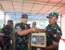 Koramil Bobong Jadi Tujuan Akhir Kunker Pangdam di Maluku Utara