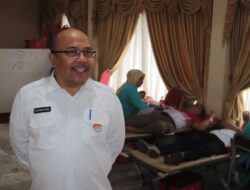 Sekda Hansastri Apresiasi Peserta Aksi Donor Daerah HUT KORPRI ke-52 di Lingkup Pemprov Sumbar
