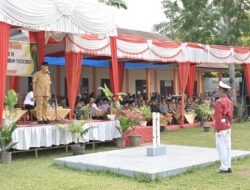 Gubernur Sumbar Mahyeldi Lantik Taruna-Taruni SMK 1 Koto Baru Dharmasraya.