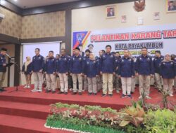 Pj Wako Rida Ananda Lantik Karang Taruna Kota Payakumbuh Masa Bakti 2022 – 2027