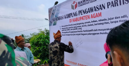 Bawaslu Deklarasikan Kampung Pengawasan Partisipatif di Rumah Kelahiran Buya Hamka