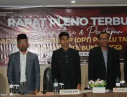 KPU Kota Bukittinggi Tetapkan 310 Anggota DPRD dalam DCT Pemilu 2024