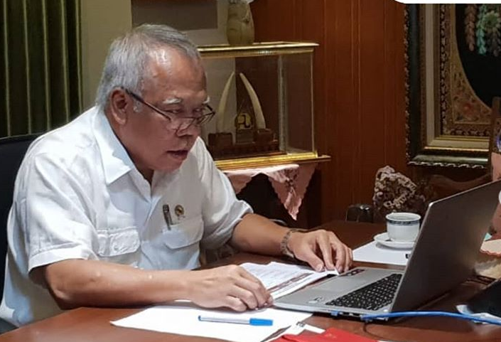Menteri PUPR Basuki Hadimuljono bicara soal infrastruktur.