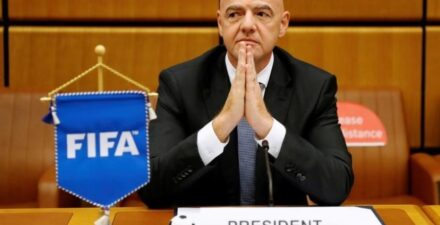 Presiden FIFA, Gianni Infantino.