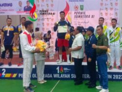 Medali Emas dan Perak untuk Sumbar di Cabang Olahraga Sepak Takraw Porwil XI 2023