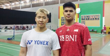 Marcus Gideon/Rayhan Nur Fadillah berpasangan di Syed Modi India International 2023