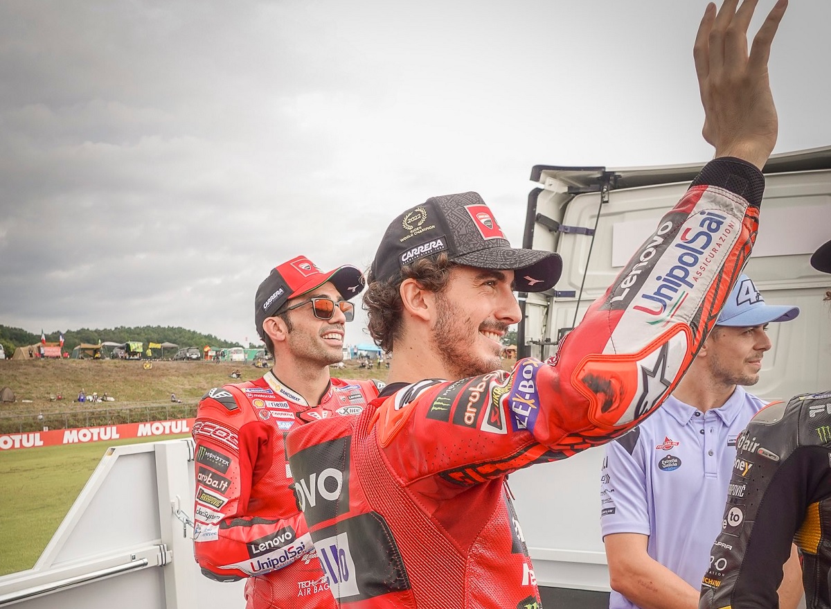 Francesco Bagnaia kala mentas di MotoGP.