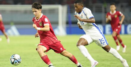 Amar Rayhan Brick kala membela Timnas Indonesia U-17.