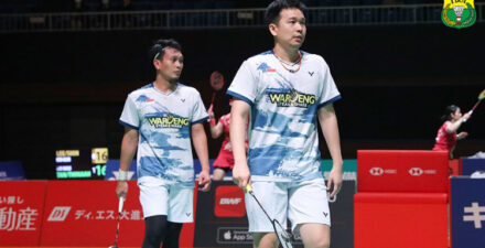 Ahsan/Hendra Terhenti di Babak 32 Besar Kumamoto Masters 2023