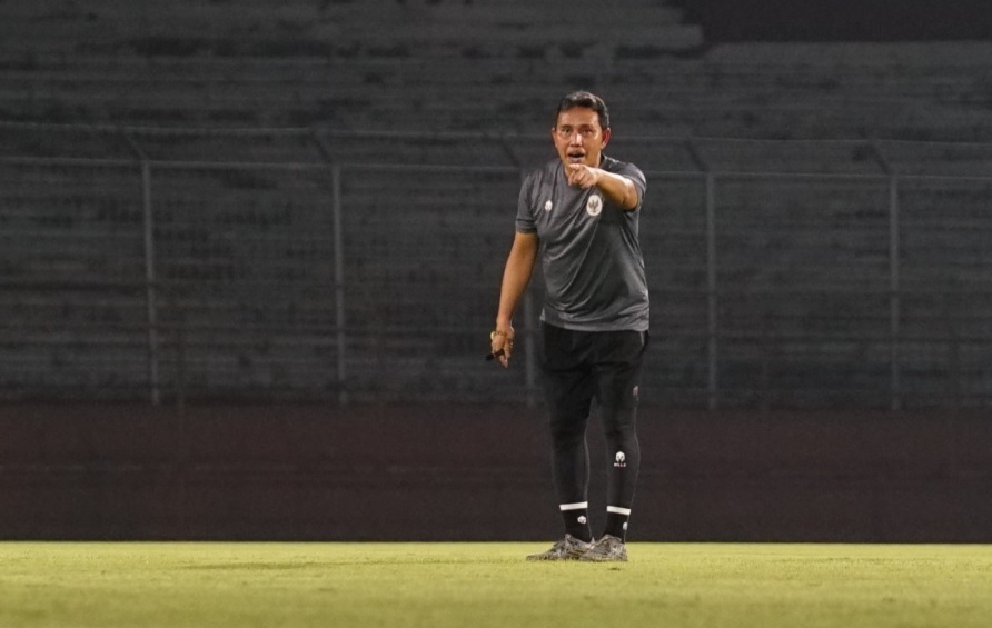 Pelatih Timnas Indonesia U-17, Bima Sakti.