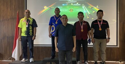 Kualifikasi PON XXI 2024 cabor biliar resmi ditutup.