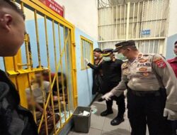 Rutan Kelas IIB Padang Gelar Razia Bersama APH untuk Jaga Kamtib