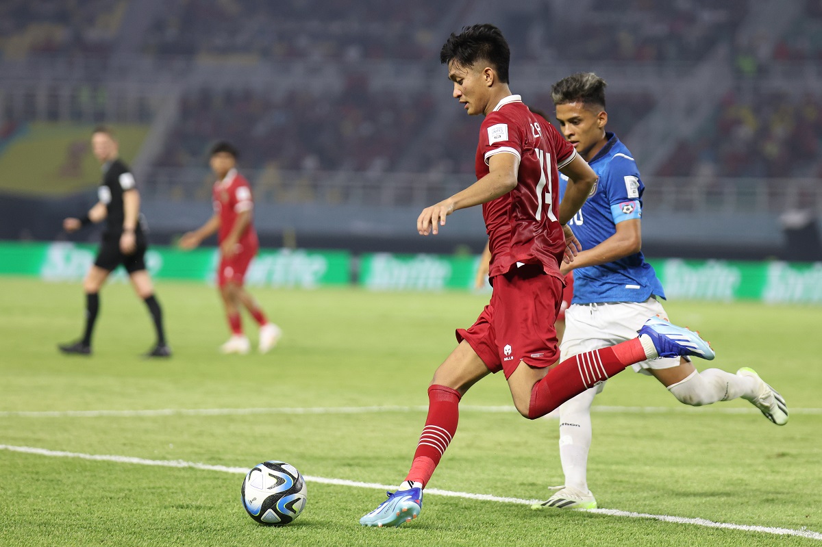 Sulthan Zaky sebut Timnas Indonesia U-17 waspadai serangan balik Maroko U-17.