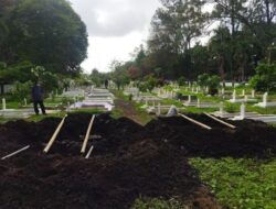 Proses Pemakaman Empat Kru Pesawat Super Tucano