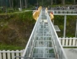Keamanan Jembatan Kaca Seruni Point Dites, Hasil Uji Tunjukkan Kekuatan yang Baik