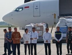 Presiden Jokowi Kembali Melepas Bantuan Kemanusiaan untuk Gaza