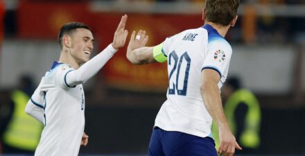 Harry Kane bantu Timnas Inggris selamat dari kekalahan.