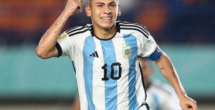 Timnas Argentina U-17 kala berlaga di Piala Dunia U-17 2023.