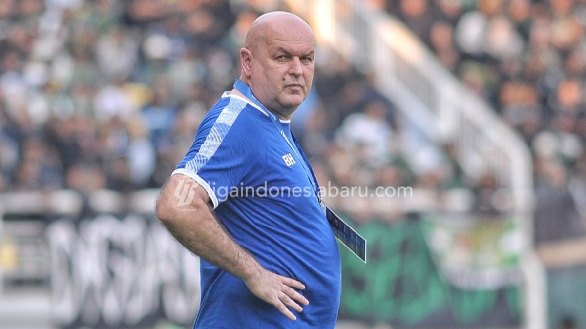 Bojan Hodak saat menangani Persib Bandung.