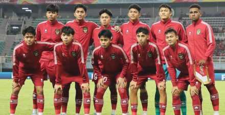Timnas Indonesia U-17 kala berlaga di Piala Dunia U-17 2023.